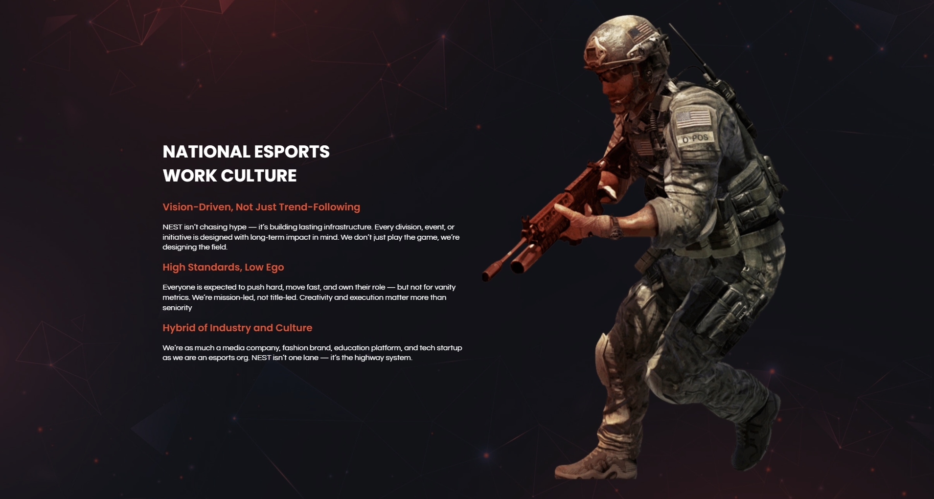 Preview of the new applicant guide web page