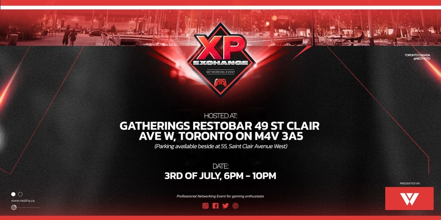 XP Exchange: Last Chance to Join Toronto’s Ultimate Gaming & Tech Networking Event